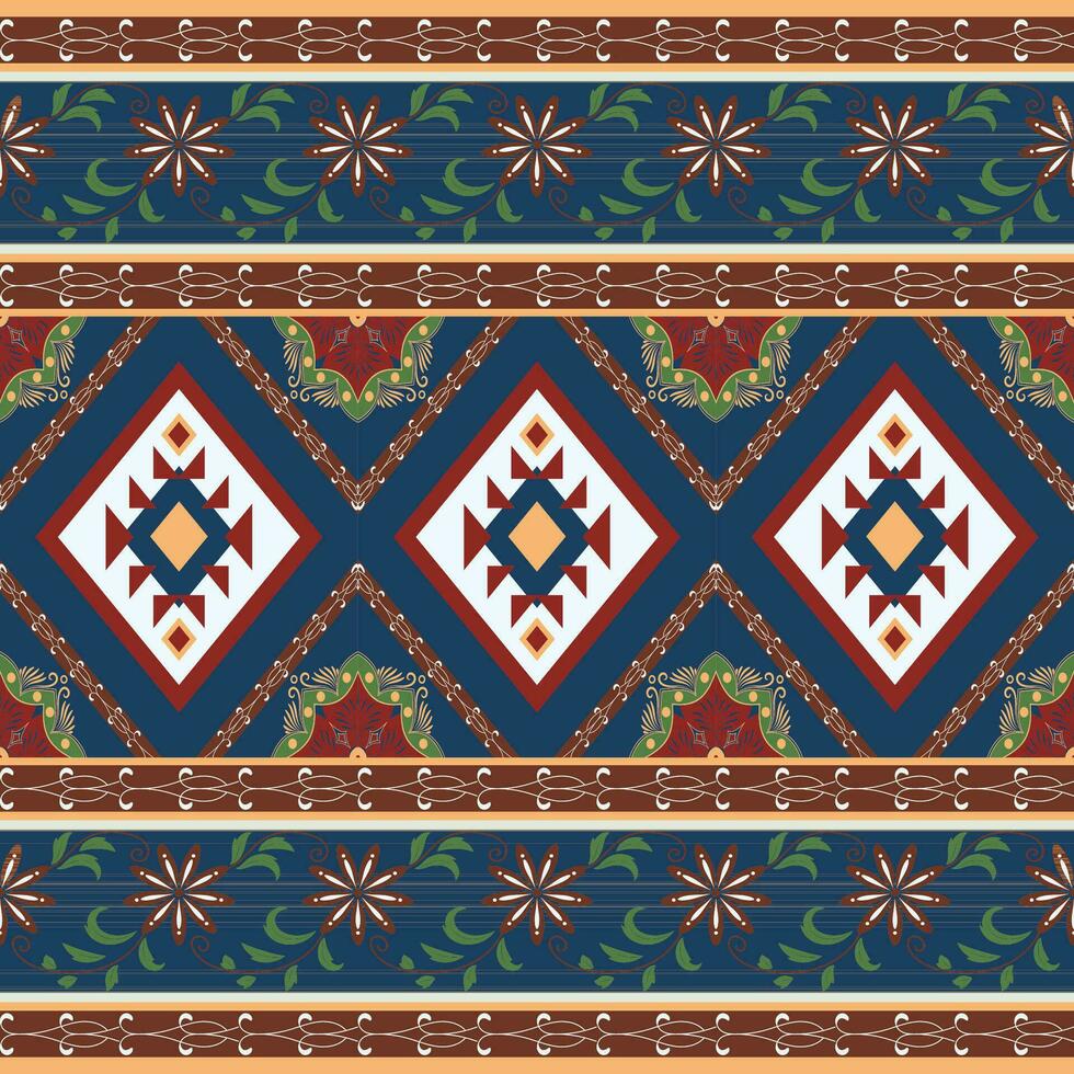 Ethnic geometry, seamless patterns. Aztec Seamless Pattern Design Curtains Backgrounds Carpet Wallpaper Clothing Wraps Batik Fabrics vector