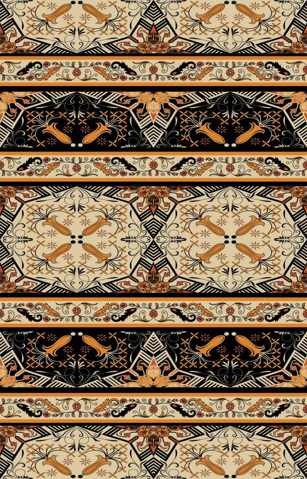 Ethnic geometry, seamless patterns. Aztec Seamless Pattern Design Curtains Backgrounds Carpet Wallpaper Clothing Wraps Batik Fabrics vector