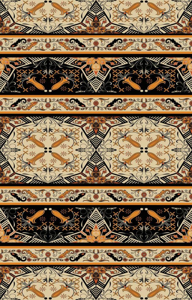 Ethnic geometry, seamless patterns. Aztec Seamless Pattern Design Curtains Backgrounds Carpet Wallpaper Clothing Wraps Batik Fabrics vector