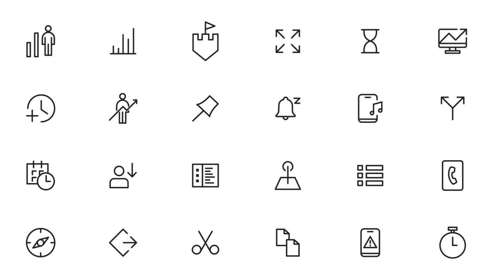 Vector business and finance editable stroke line icon set with money, bank, check, law, auction, exchance, payment, wallet, deposit, piggy, calculator, web and more isolated outline thin symbol