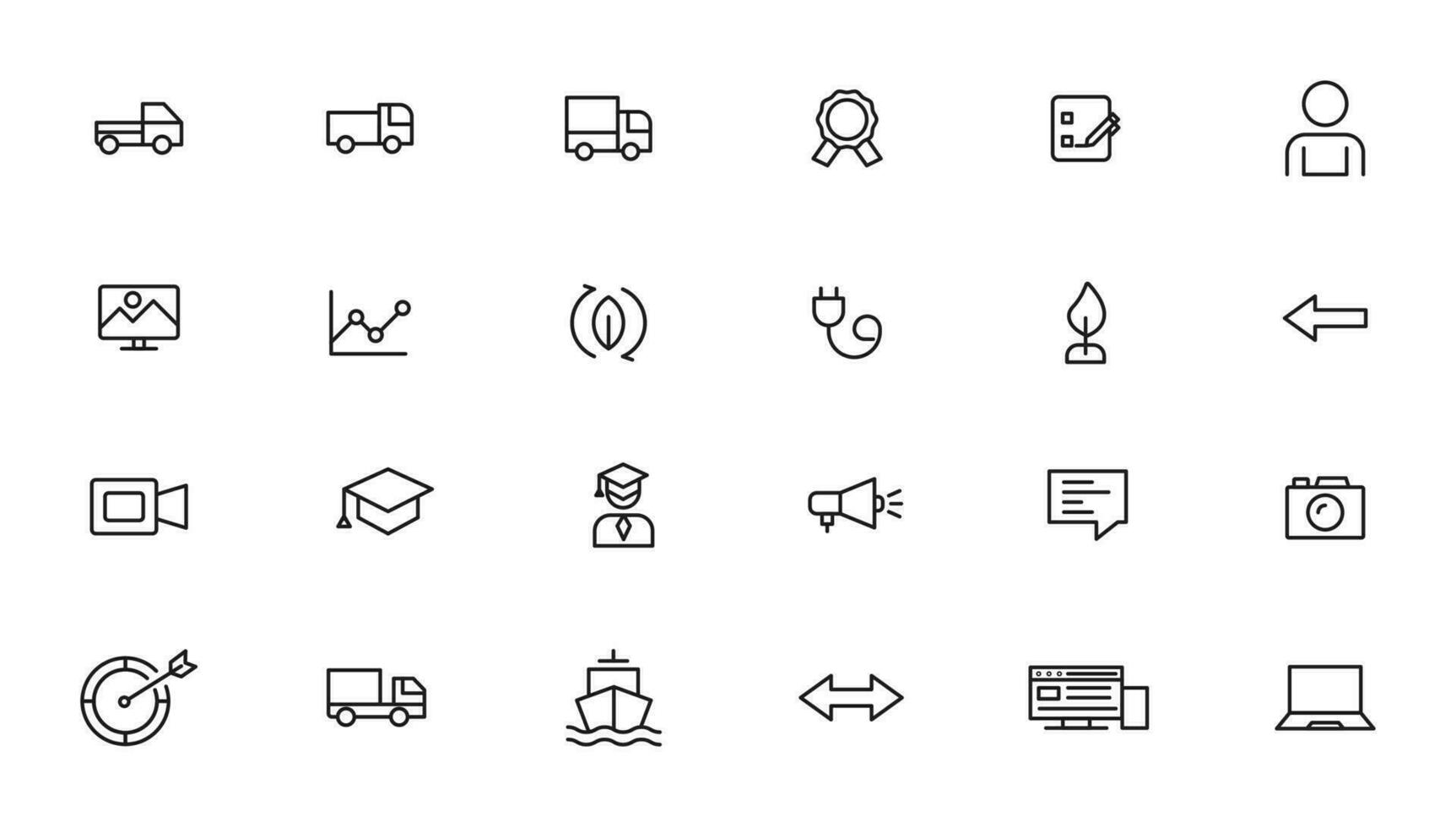 Web icons. Business, finance, seo, shopping, logistics, medical, health, people, teamwork, contact us, arrows, technology, social media, education, creativity. vector