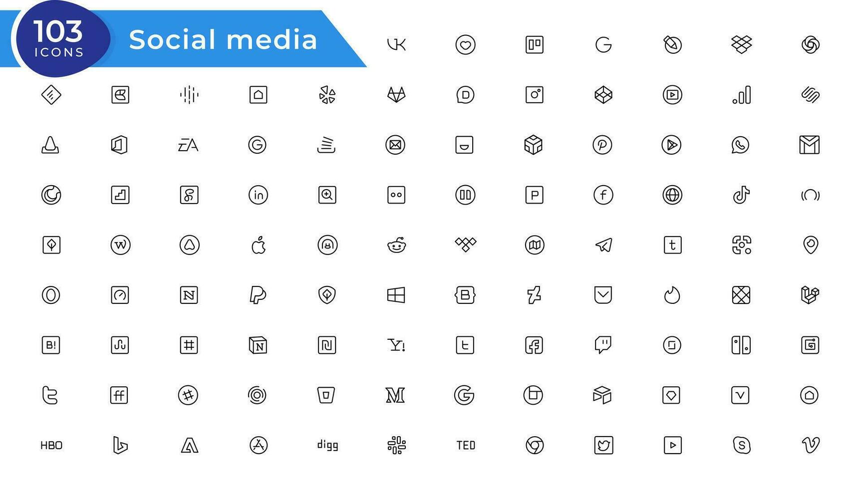 Project management icon collection. Time management and planning concept. Line icon set vector