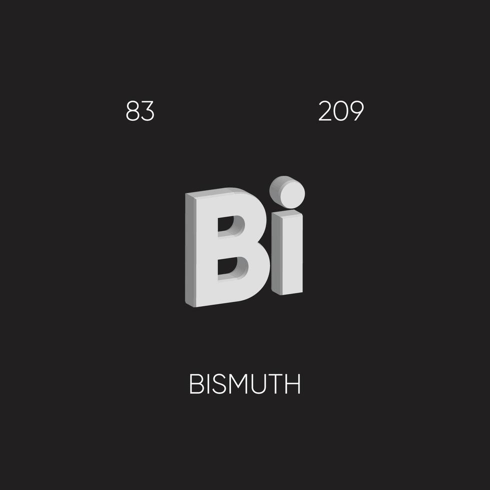 One of the Periodic Table Elements with name and atomic number vector