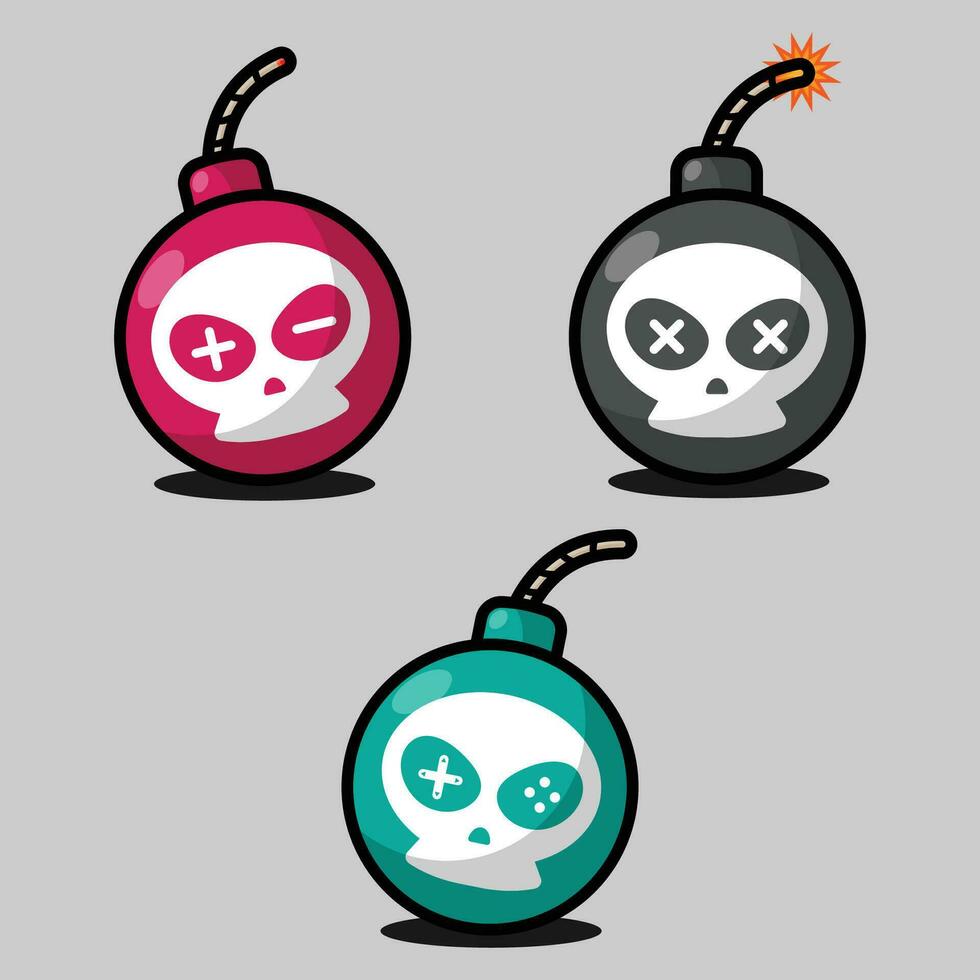The Illustration of Bundle Bom Game vector