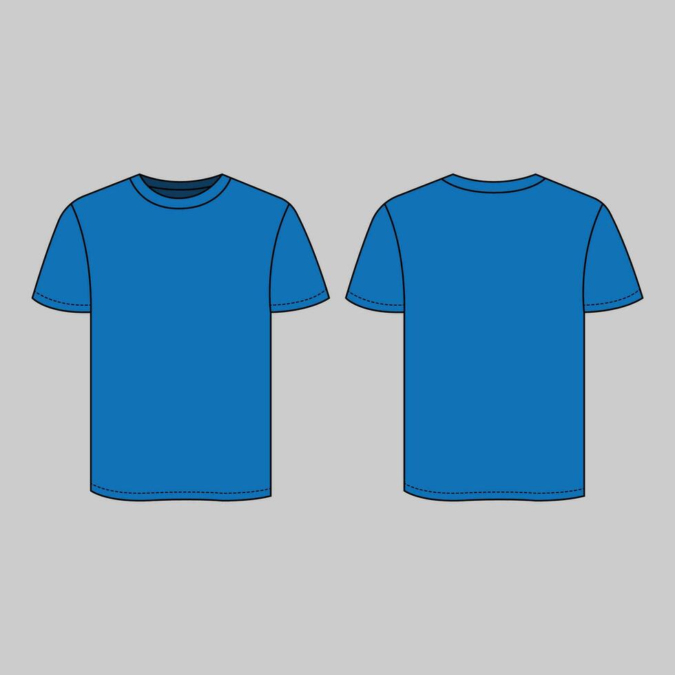 el ilustración de azul burlarse de arriba t camisa vector