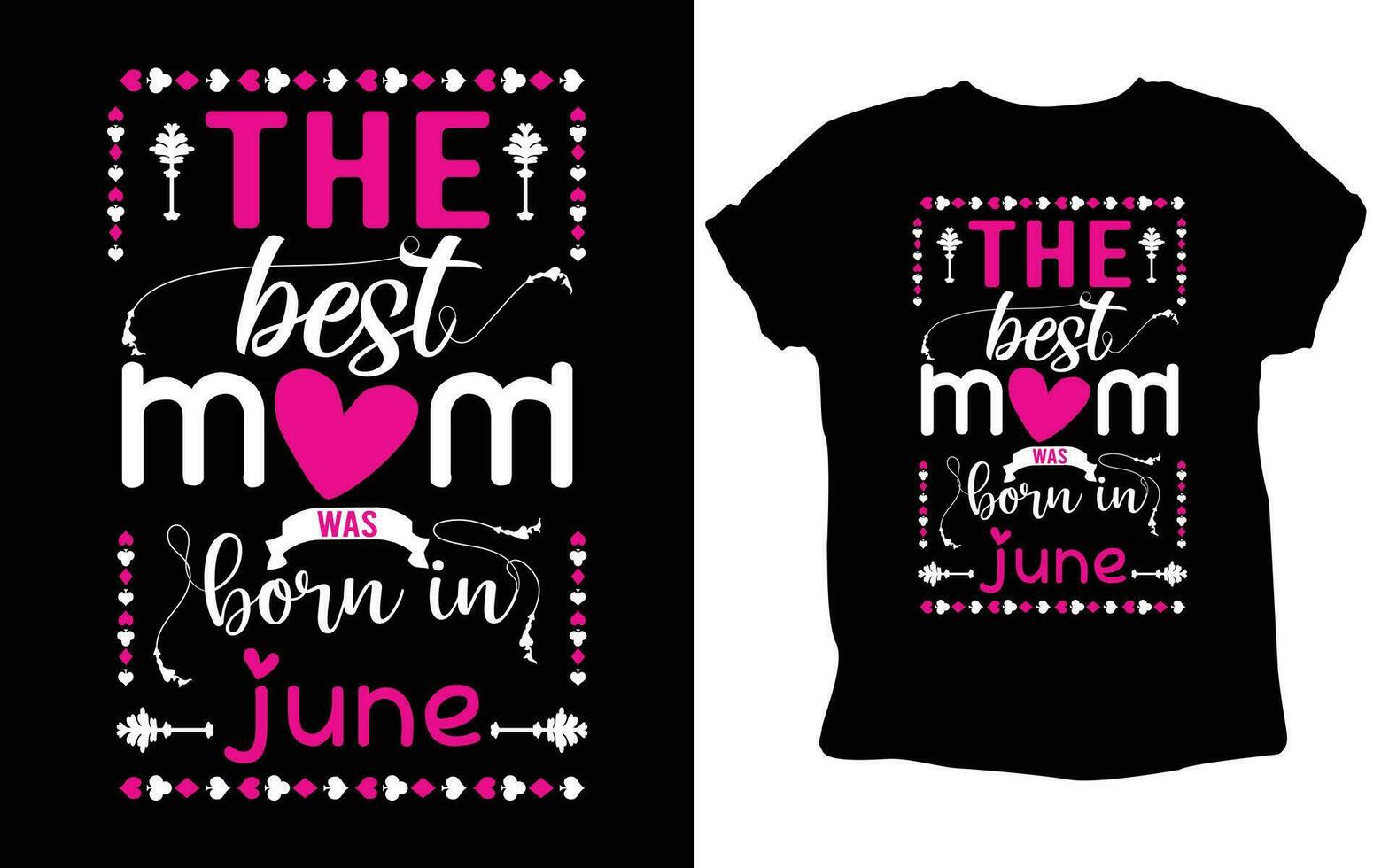 Mom t-shirt design, mother's day t-shirt, mother's day typography t-shirt, Happy Mother's Day typography T shirt for mother lover. vector