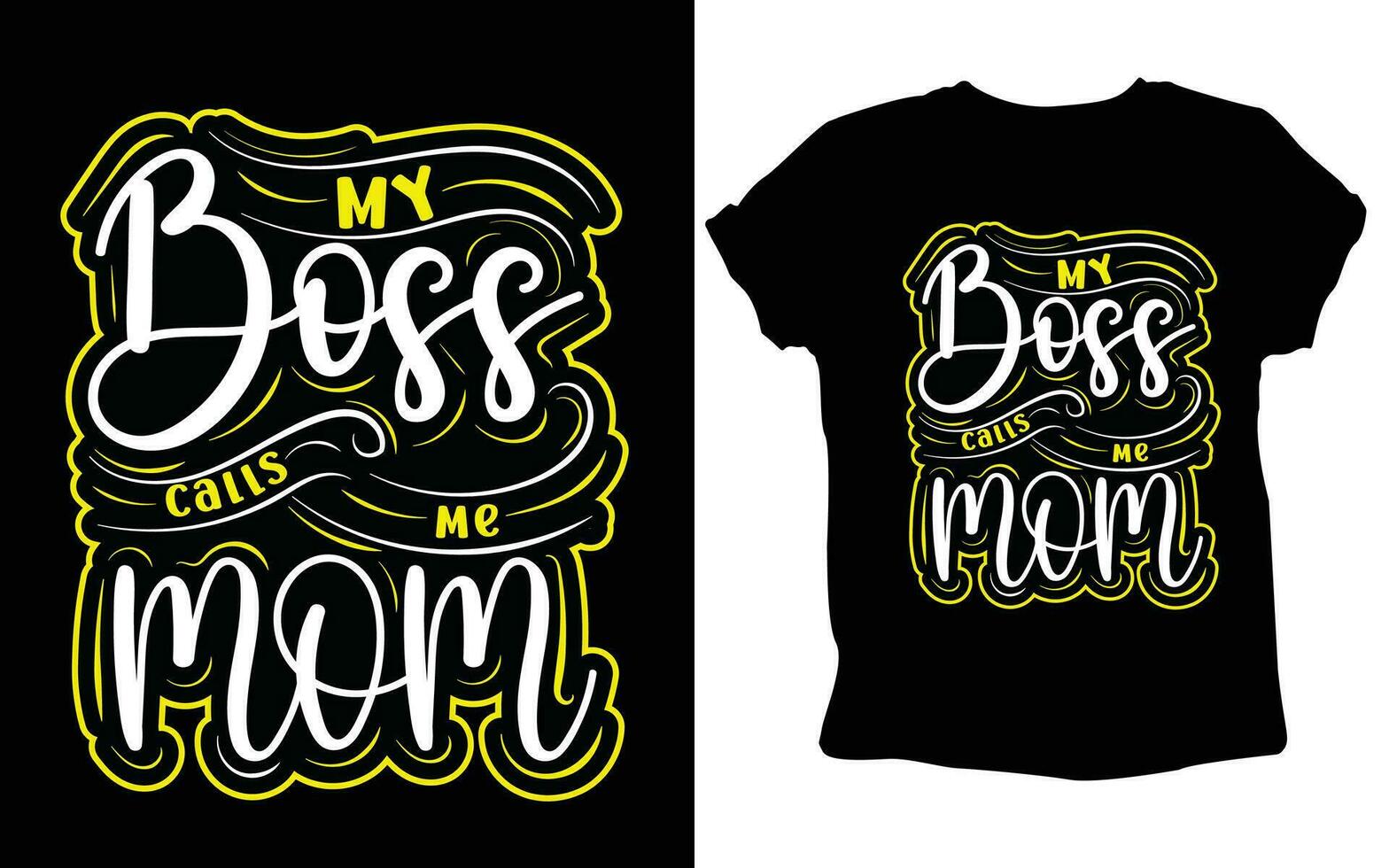 Mom t-shirt design, mother's day t-shirt, mother's day typography t-shirt, Happy Mother's Day typography T shirt for mother lover. vector