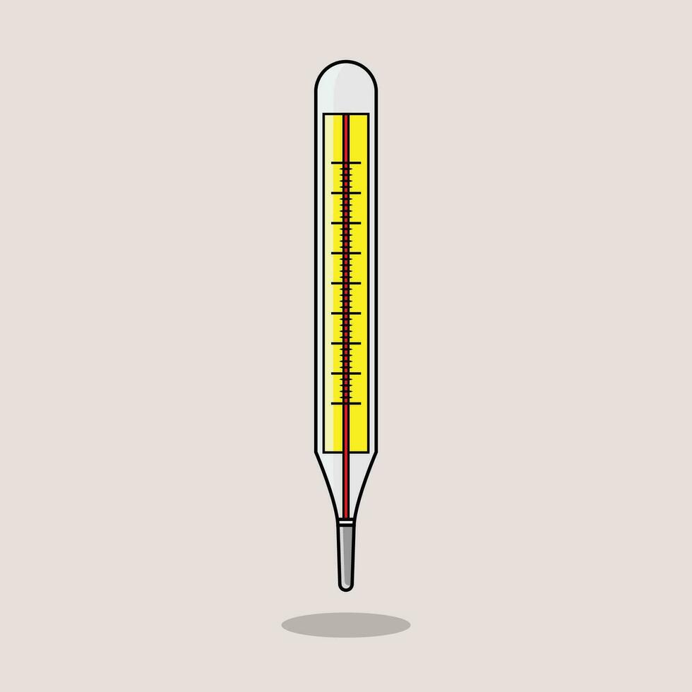 el ilustración de termómetro vector