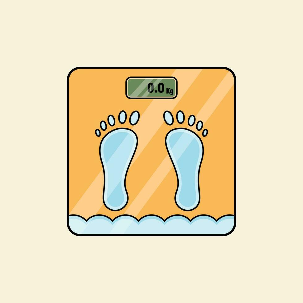 The Illustration of Weight Scale vector