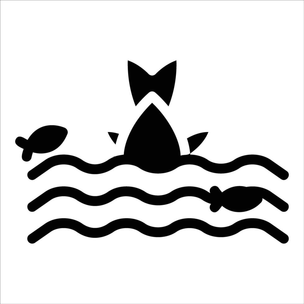 sea in flat design style vector
