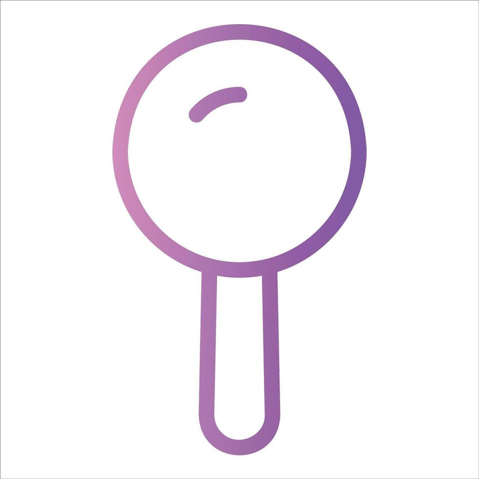 pin in flat design style vector