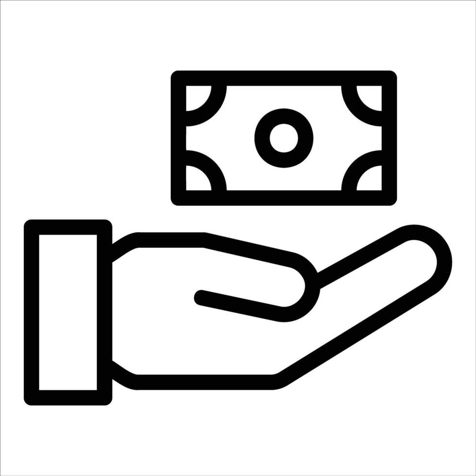 save money in flat design style vector