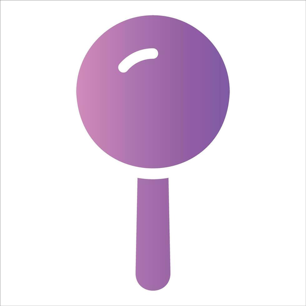 pin in flat design style vector