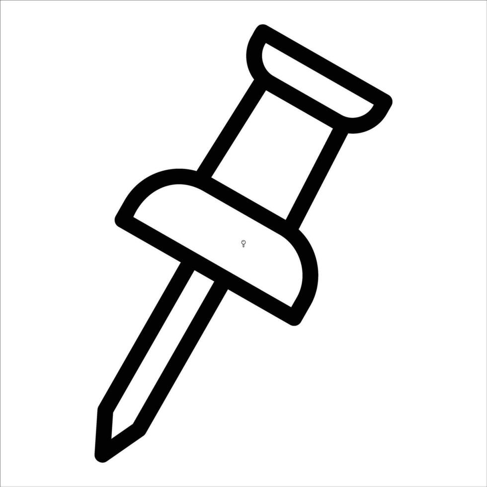 push pins in flat design style 25781987 Vector Art at Vecteezy