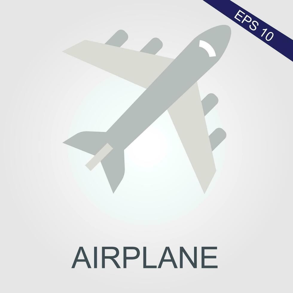 airplane flat icons eps file vector