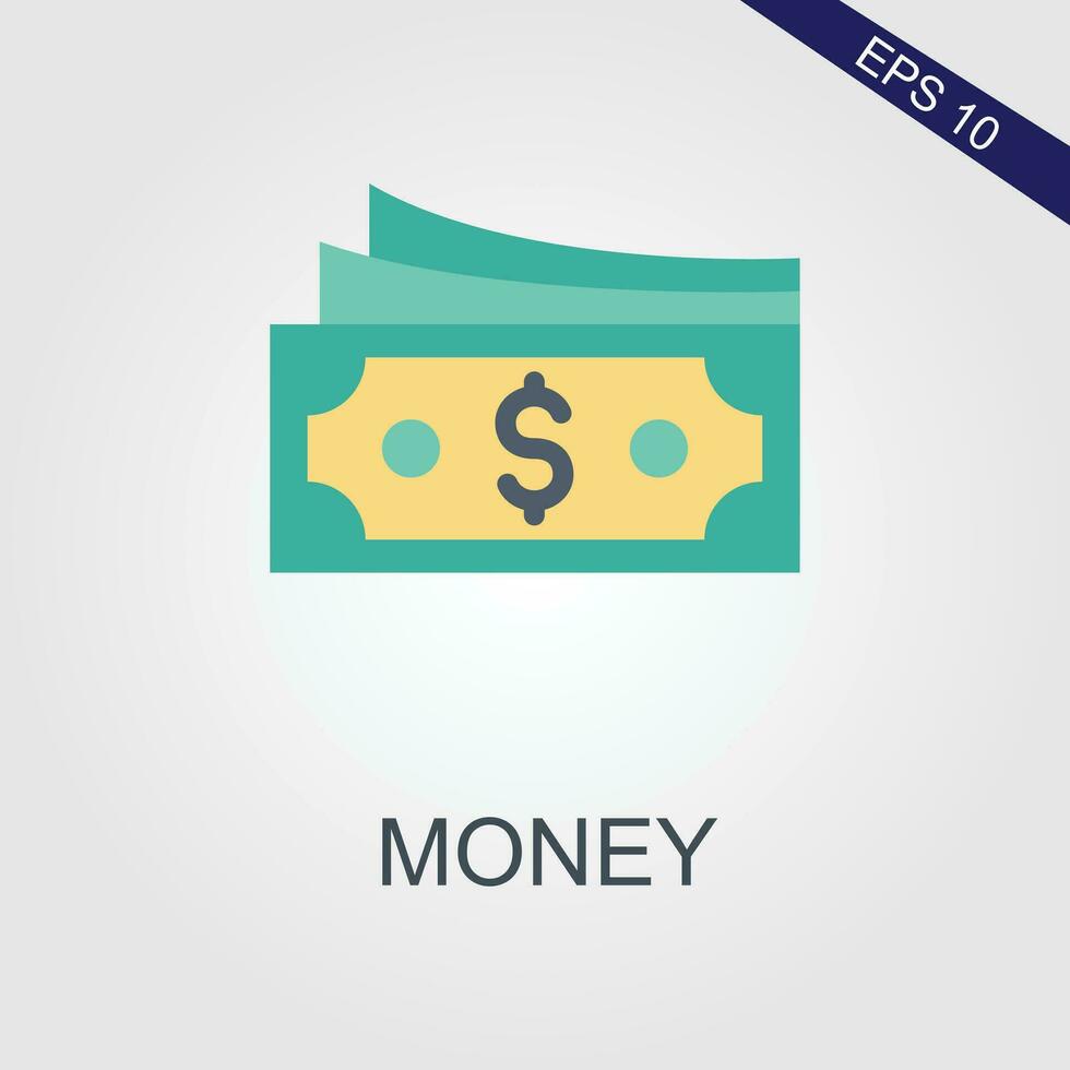 money flat icons eps file vector