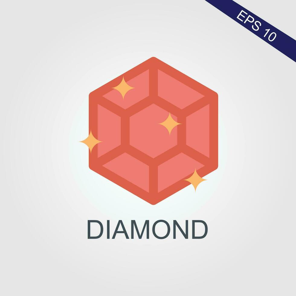 diamond flat icons eps file Adobe Illustrator Artwork vector