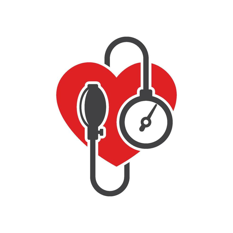 blood pressure icon vector