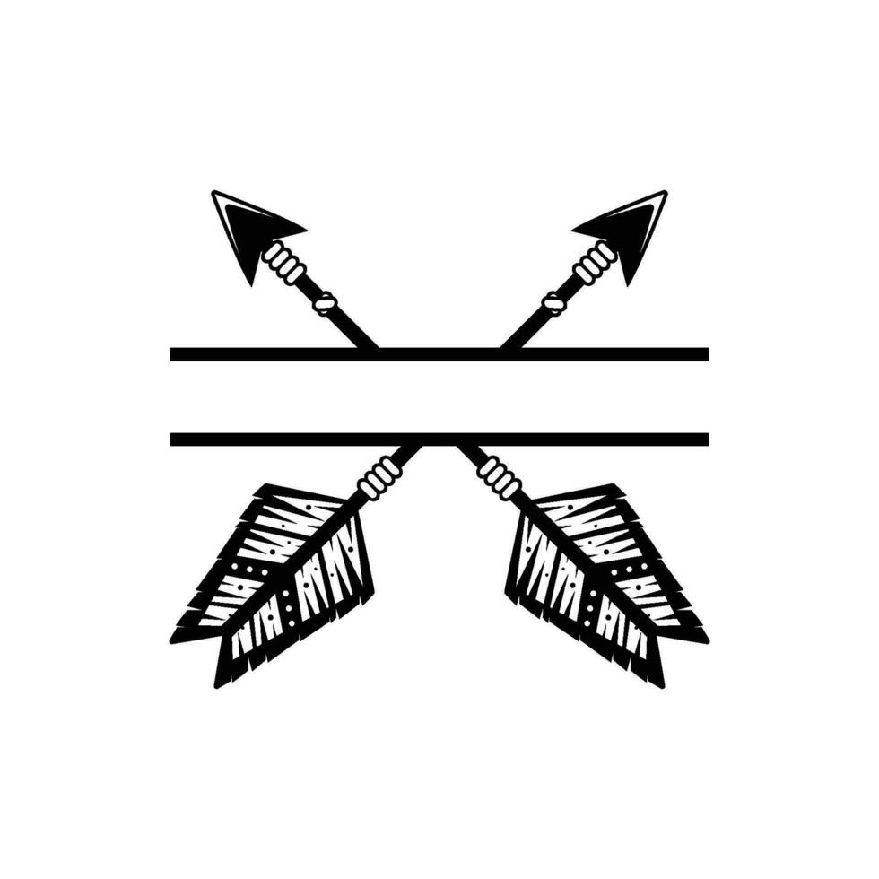 ethnic indian arrow vector
