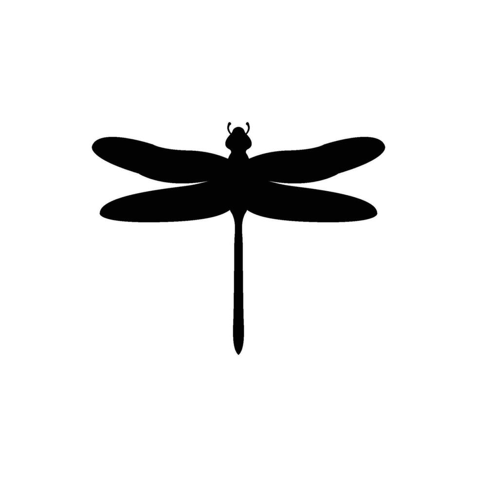 libélula icono vector