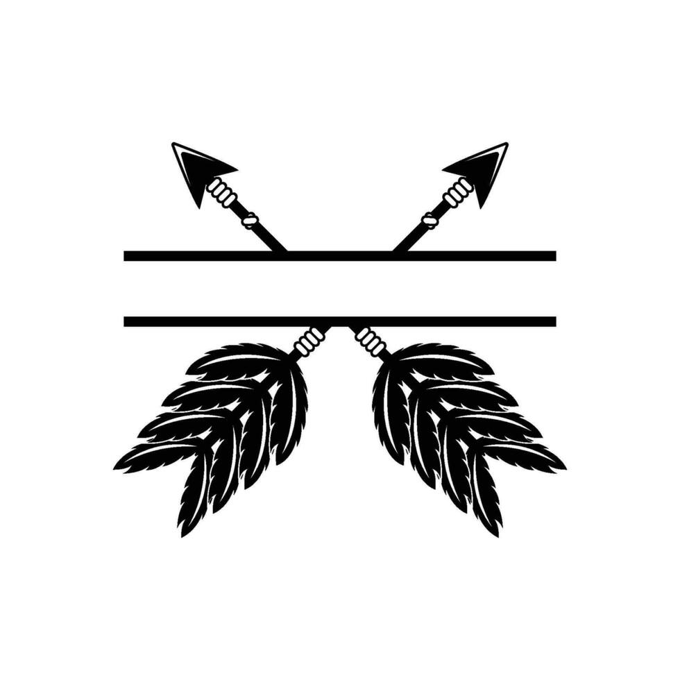 ethnic indian arrow vector