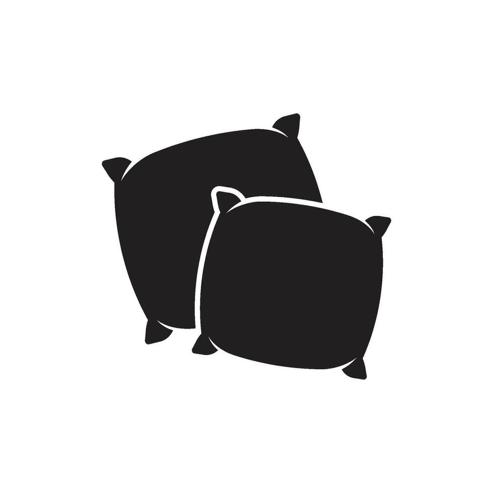 pillow logo icon vector