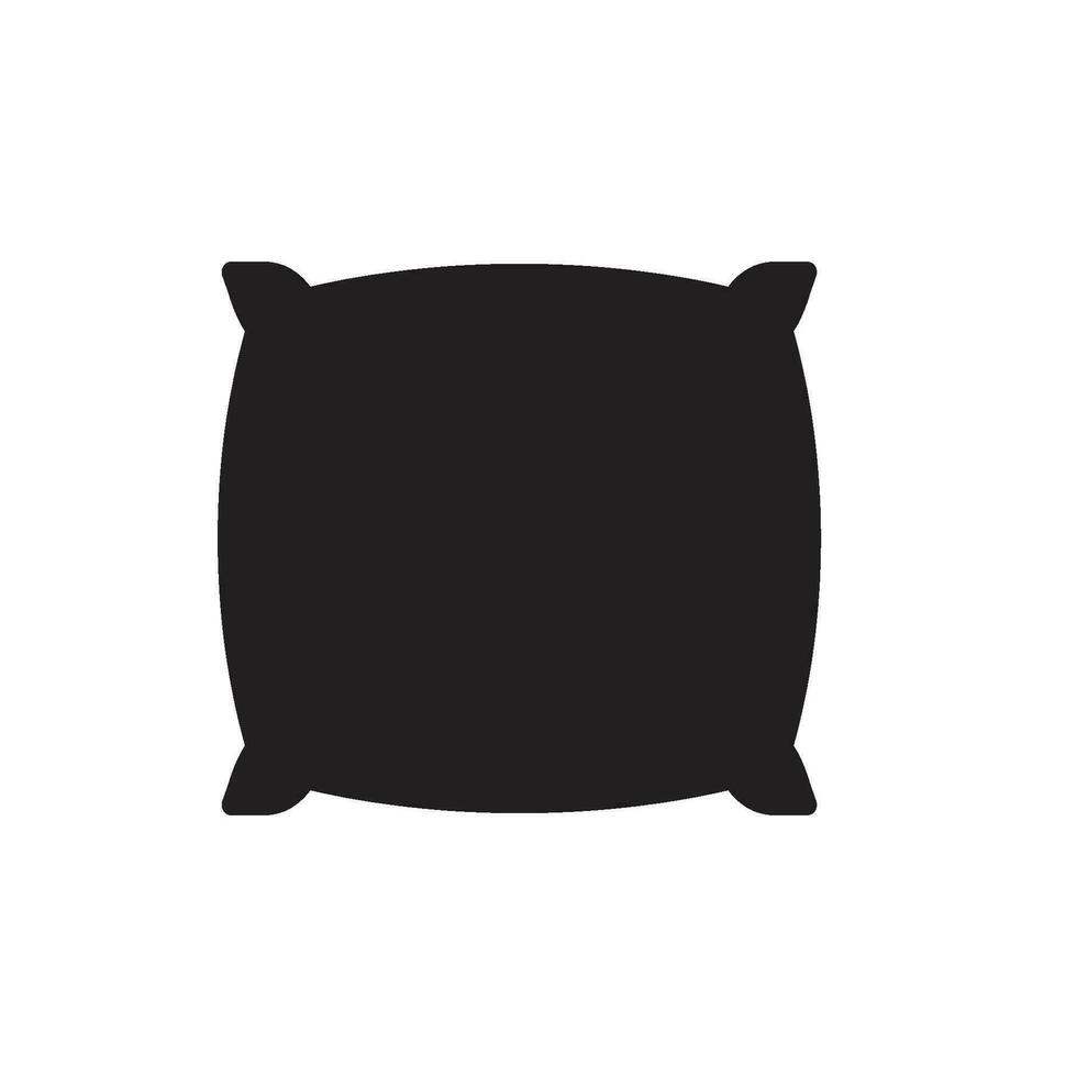 pillow logo icon vector