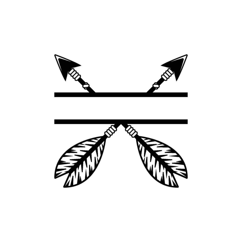 ethnic indian arrow vector