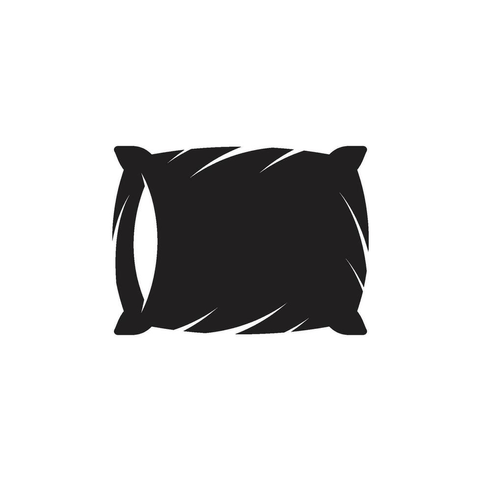 pillow logo icon vector