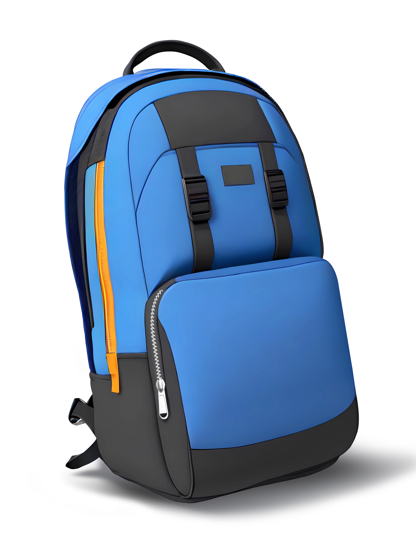 3D Rendering Blue Backpack 25782586 PNG