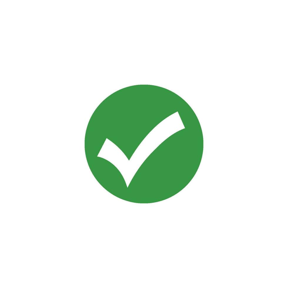 check mark icon vector