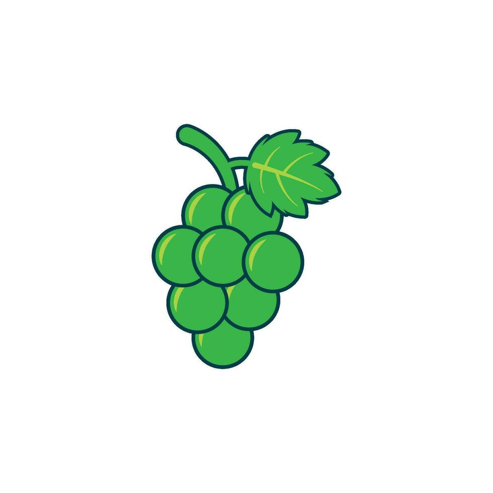 grape icon vector