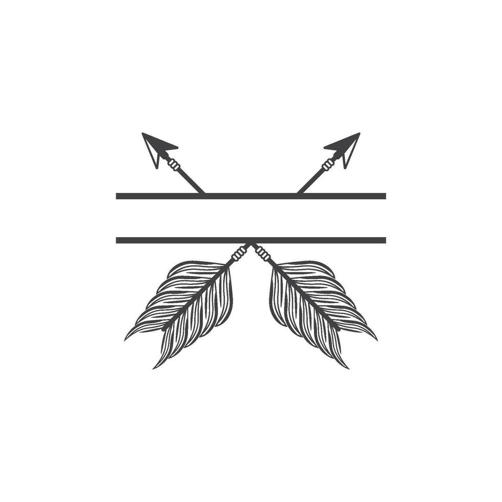 ethnic indian arrow vector