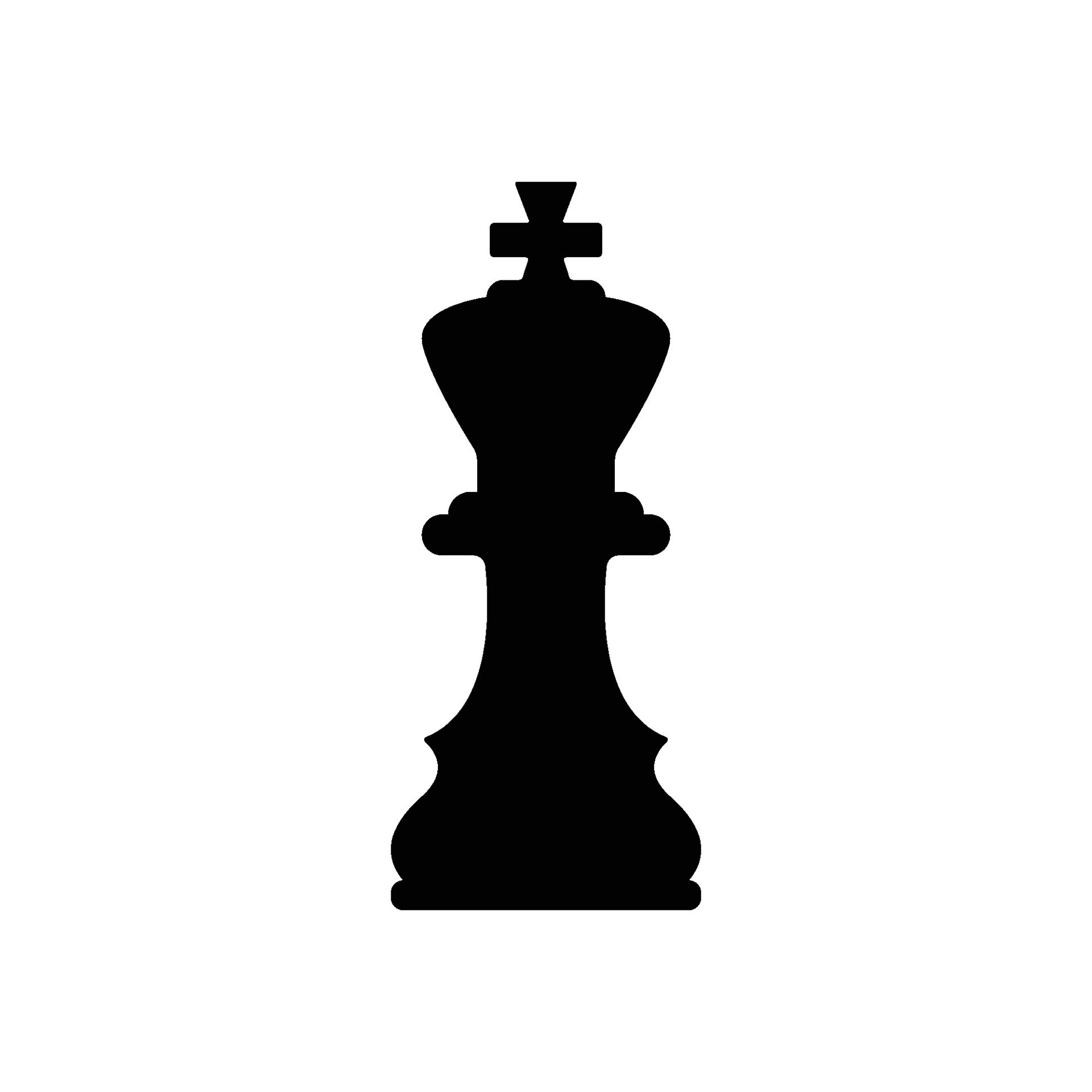 chess king piece 2494274 Vector Art at Vecteezy