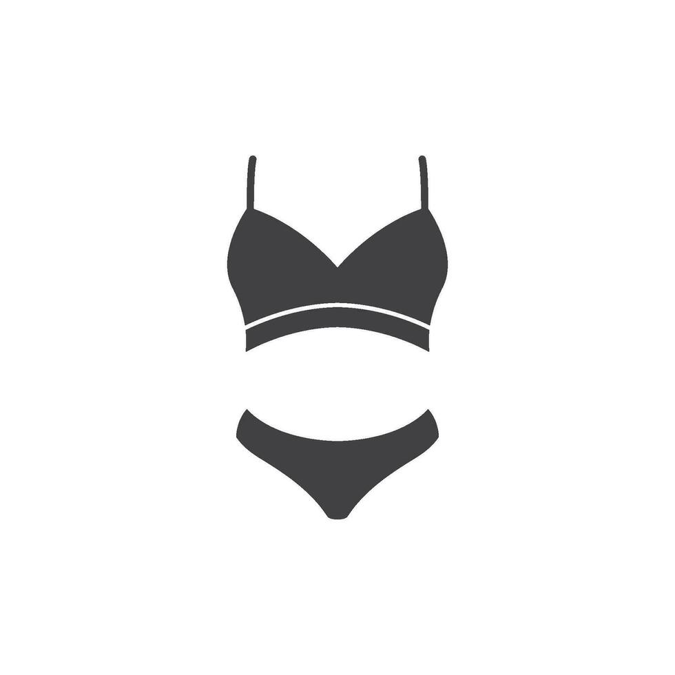 bikini icon vector