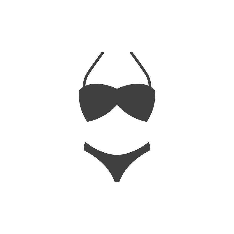 bikini icon vector
