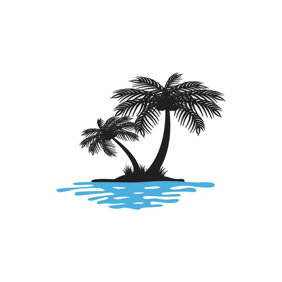 coconut tree vector