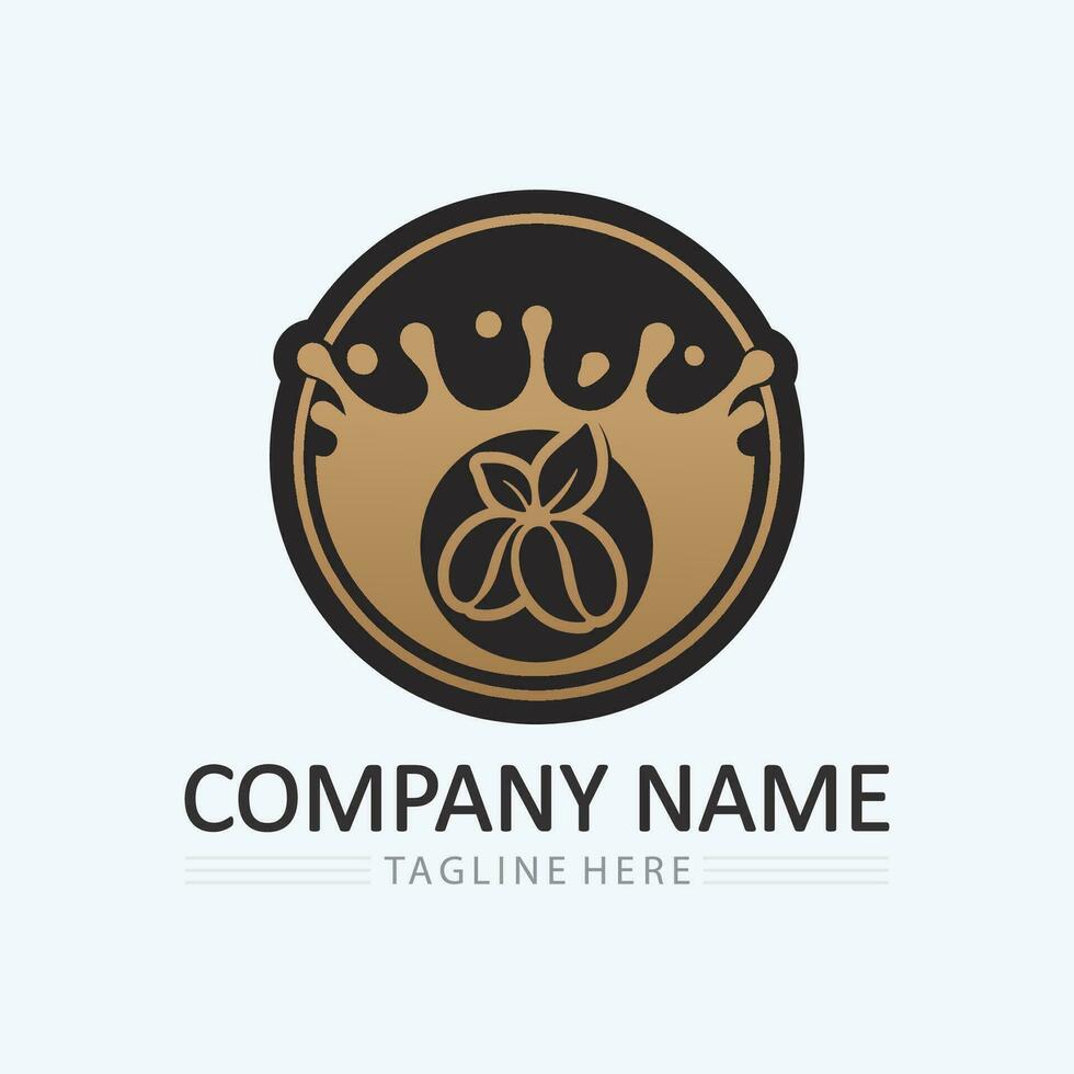 Coffee cup Logo Template vector