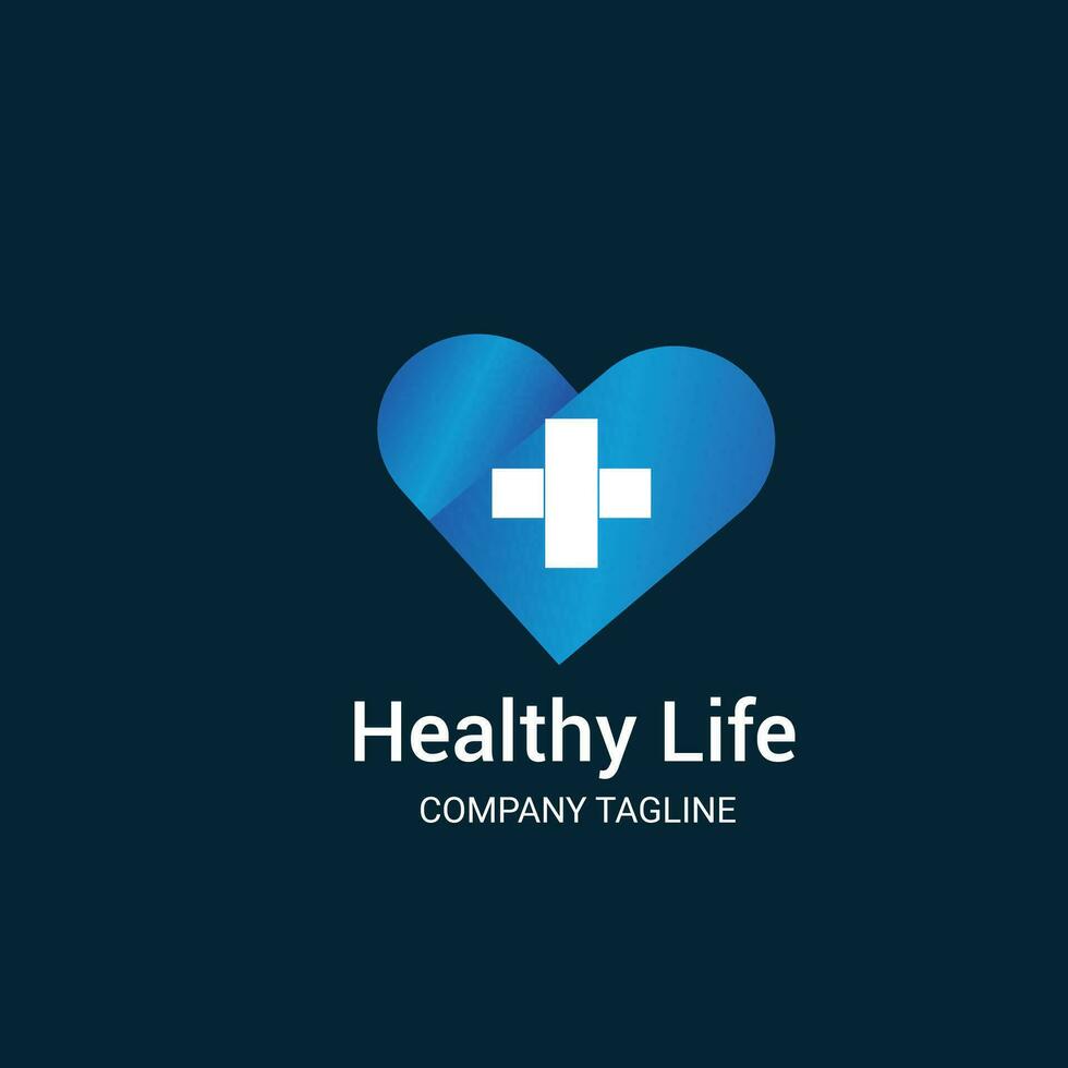 Healthcare logo design 2023 vector