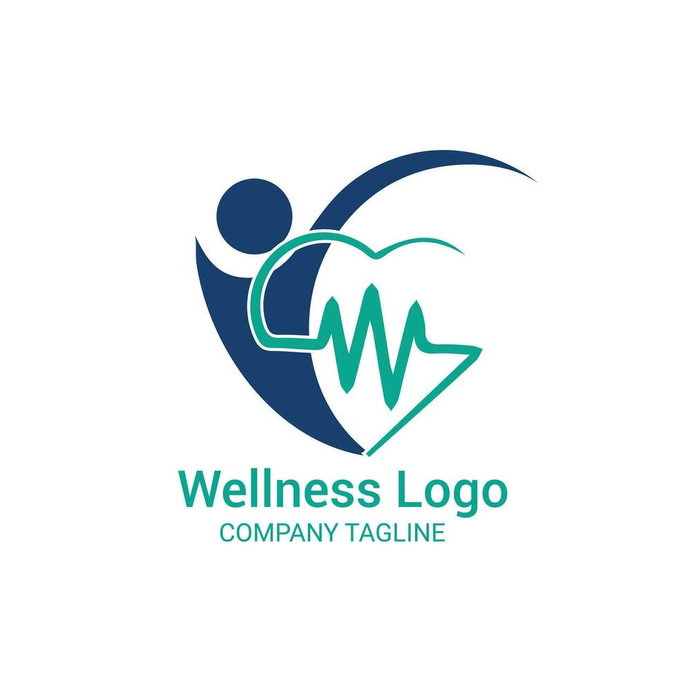 Healthcare logo design 2023 vector