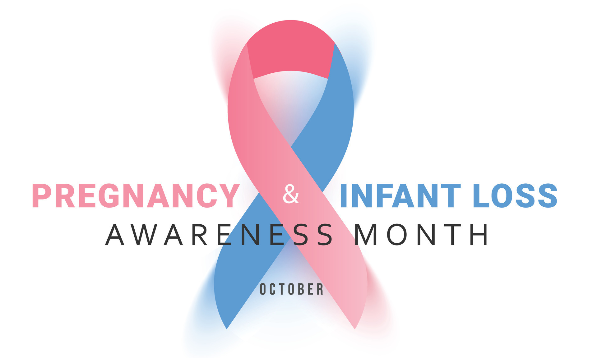 Pregnancy and infant loss awareness month. background, banner, card
