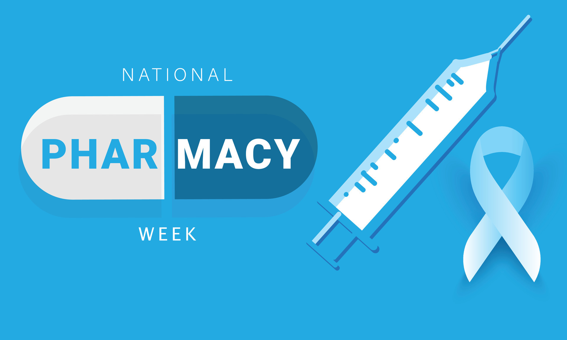 National Pharmacy Week. background, banner, card, poster, template ...