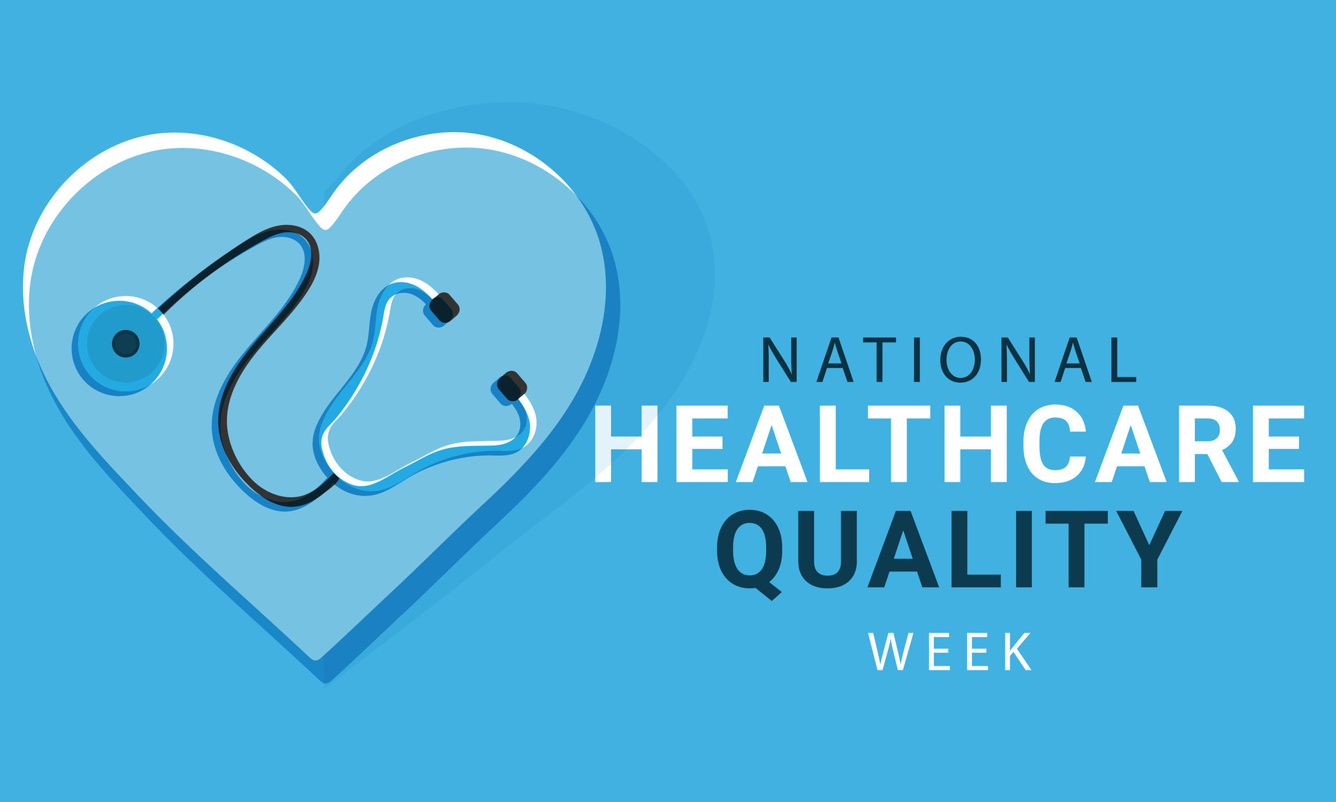 National healthcare quality week. background, banner, card, poster