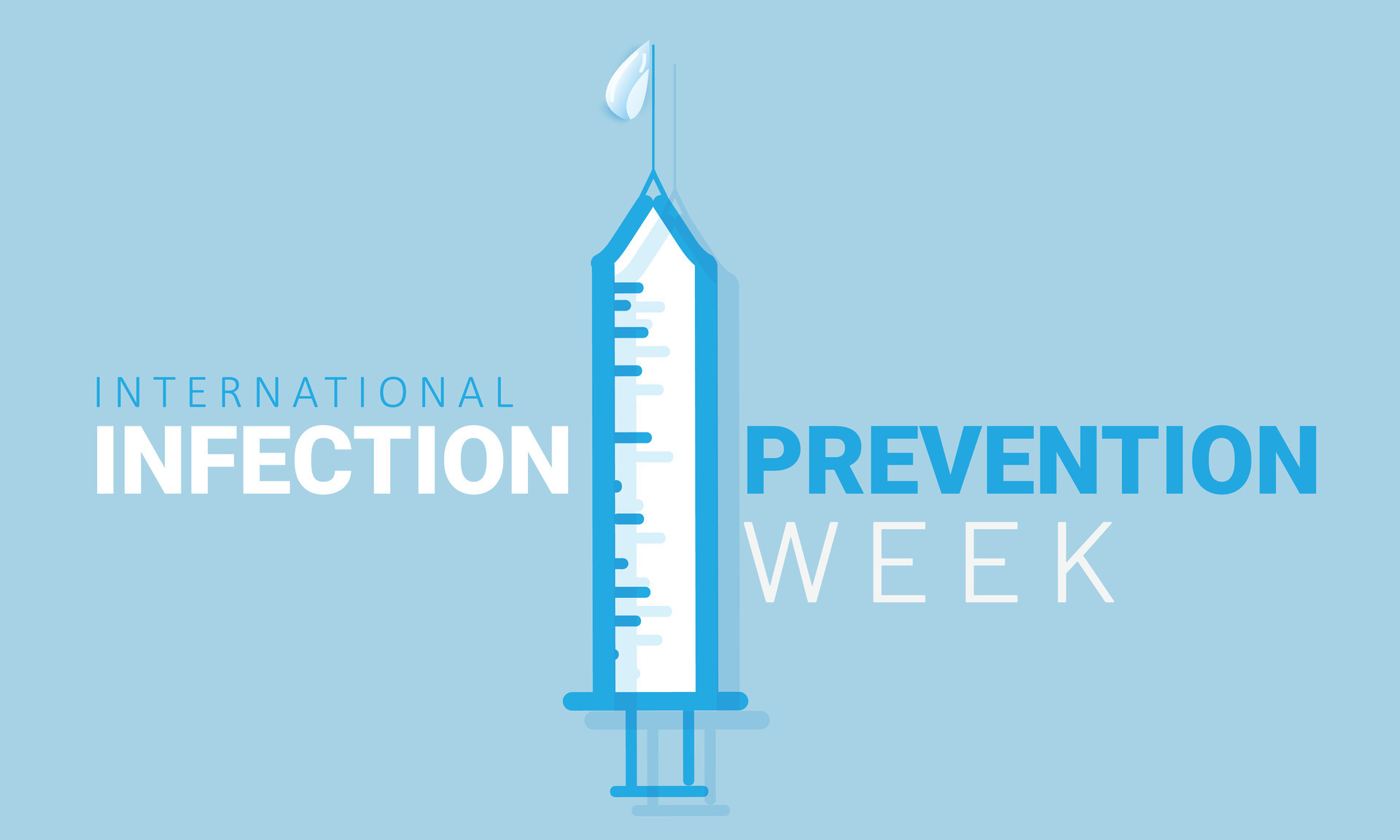 international infection prevention week. background, banner, card