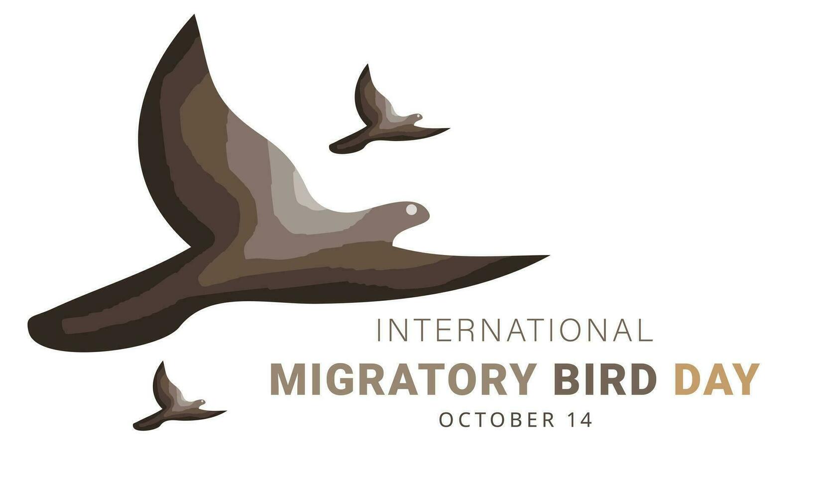International Migratory Bird Day. background, banner, card, poster