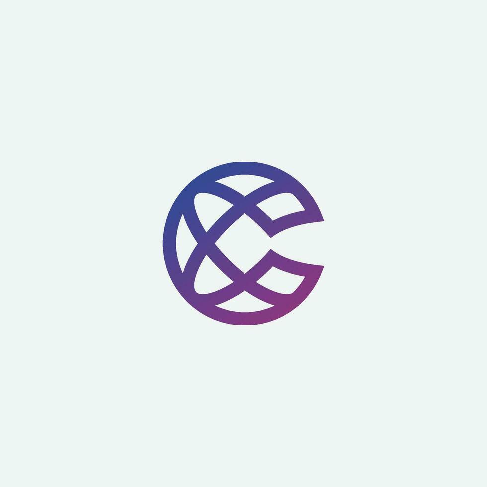 Letter C Logo Icon Design vector Template