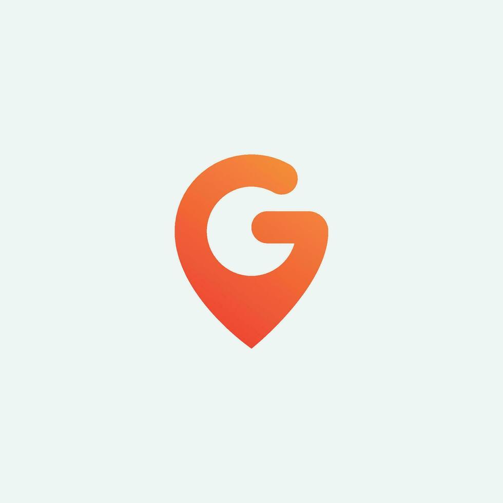 G initial logo vector symbol .eps