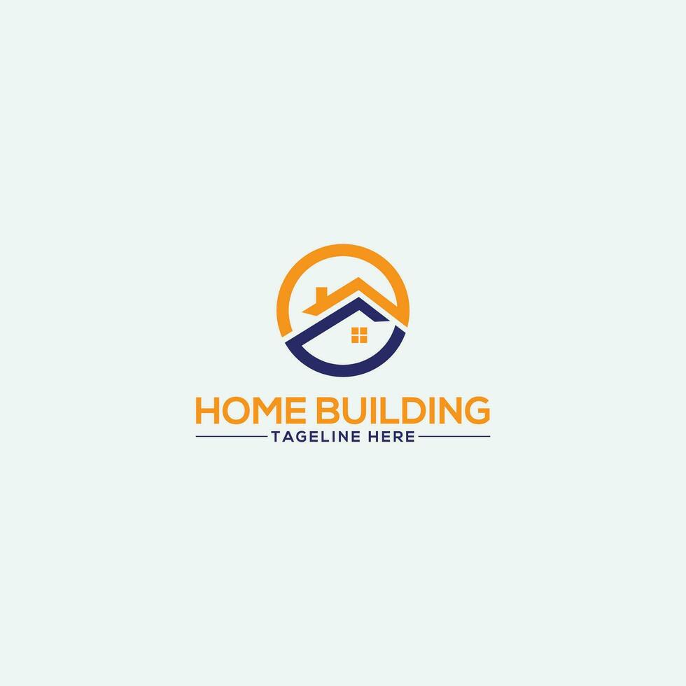 Real estate logo template vector. vector