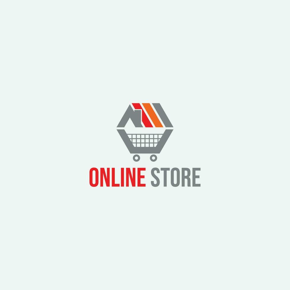 Online store vector logo for business. 25784256 Vector Art at Vecteezy