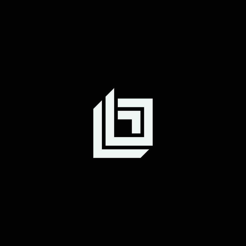 Initial letter B BB minimalist art logo template. vector